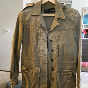 Zara Basic Khaki Jacket